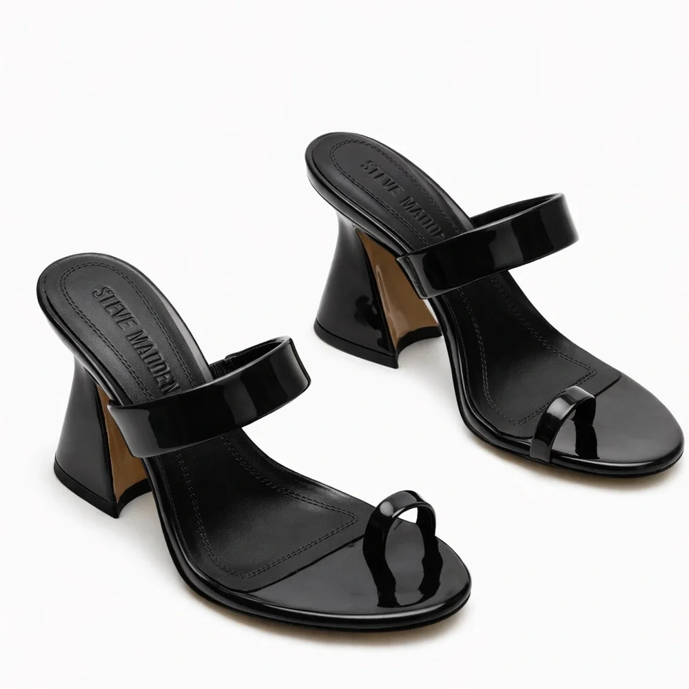 STEVE MADDEN RENIE BLACK - Picture 4 of 6